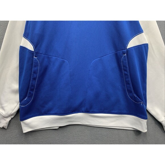 NFL On Field Reebok Pullover Hoodie Indianapolis COLTS Blue White Size XL - Picture 7 of 15
